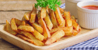 receta patatas fritas al microondas