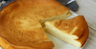 receta tarta de queso al microondas
